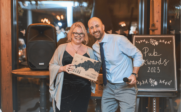 Award given for Pub of the Year